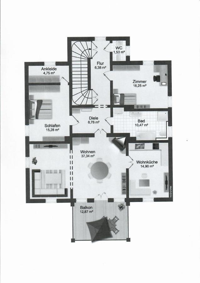Helle Terrassenwohnung In Traumlage Von Dresda Exterior foto