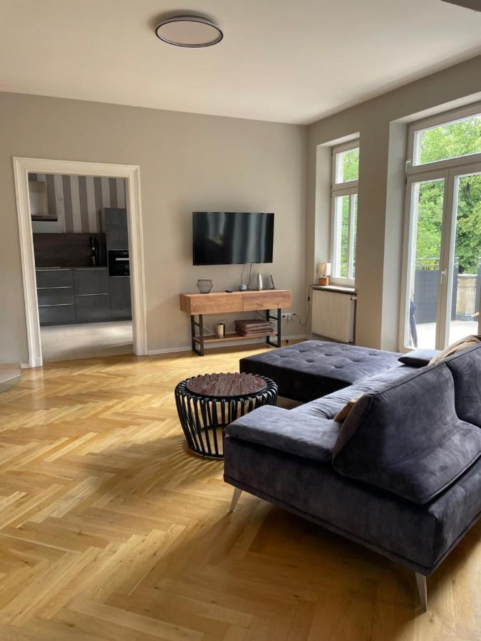 Helle Terrassenwohnung In Traumlage Von Dresda Exterior foto