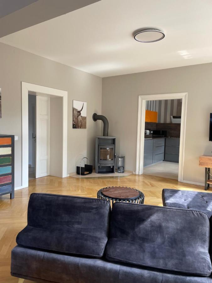 Helle Terrassenwohnung In Traumlage Von Dresda Exterior foto